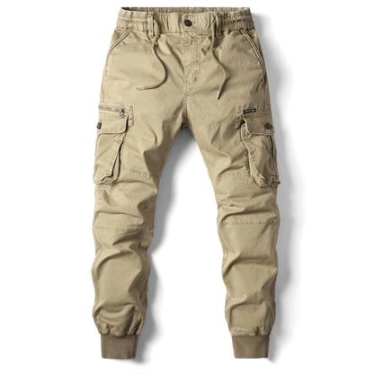 Callum | Men's Utility Pocket Stretch Fit Tapered Cargo Pants