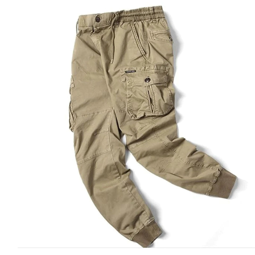 Callum | Men's Utility Pocket Stretch Fit Tapered Cargo Pants