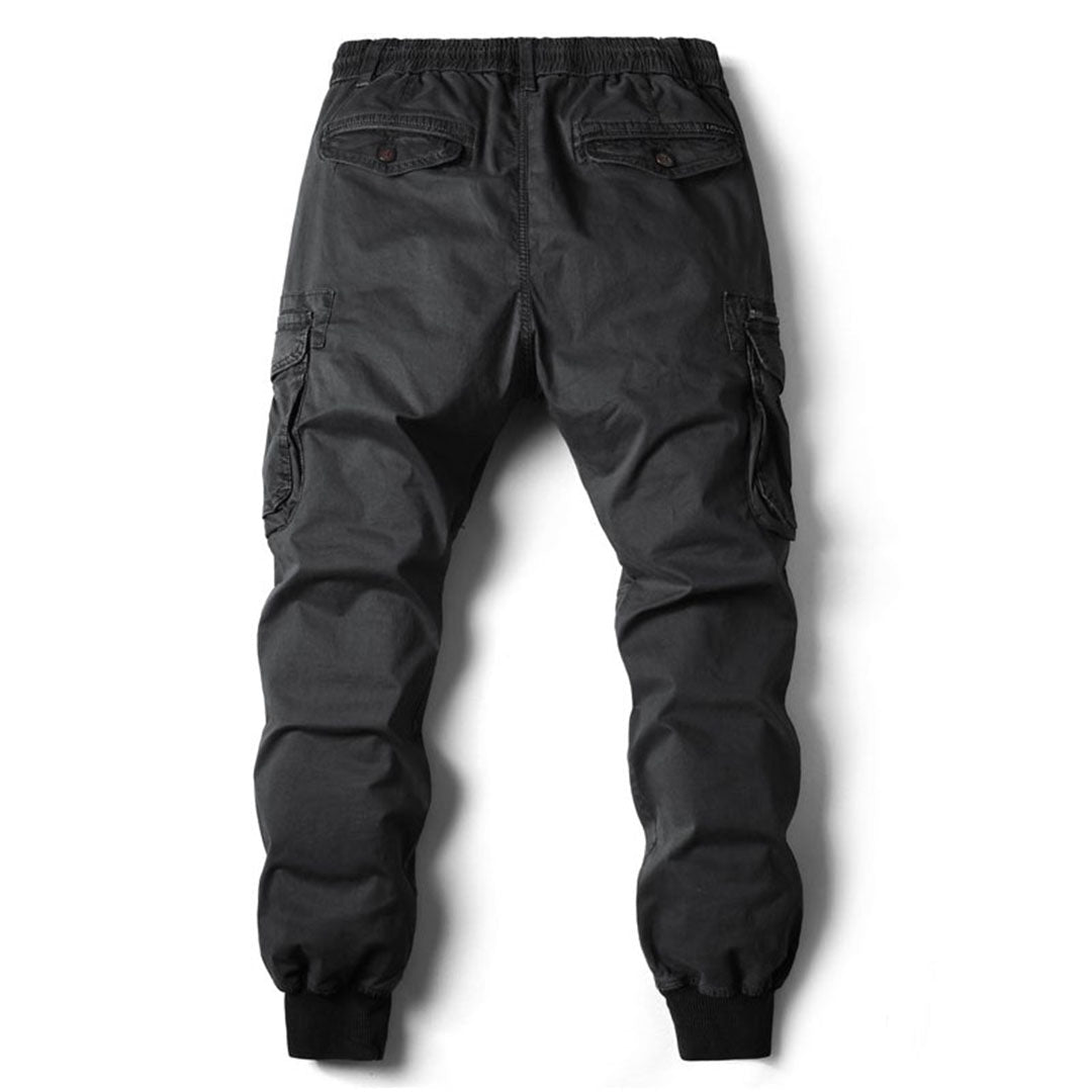 Callum | Men's Utility Pocket Stretch Fit Tapered Cargo Pants