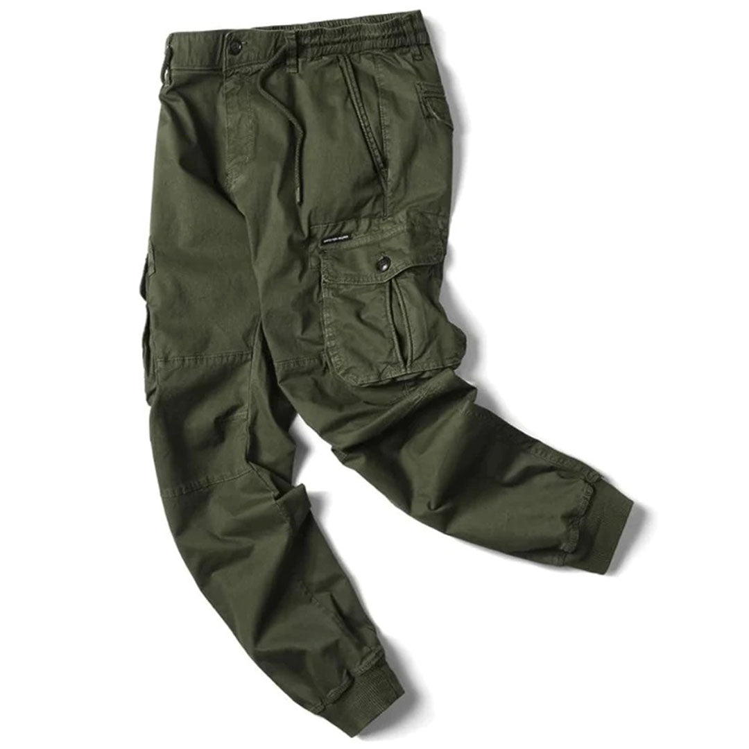 Callum | Men's Utility Pocket Stretch Fit Tapered Cargo Pants
