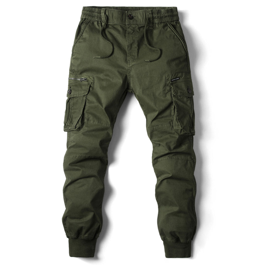 Callum | Men's Utility Pocket Stretch Fit Tapered Cargo Pants