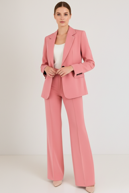 Marlowe | Women's Tailored Straight Leg Trouser Suit Set