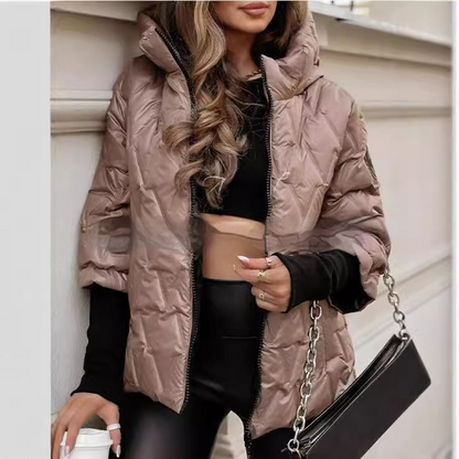 Seraphina | Women's Quilted Insulated Hooded Puffer Jacket