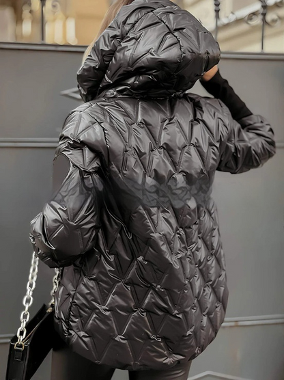 Seraphina | Women's Quilted Insulated Hooded Puffer Jacket