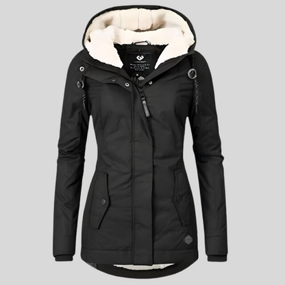 Coralie | Women's Insulated Waterproof Fleece Lined Longline Winter Coat