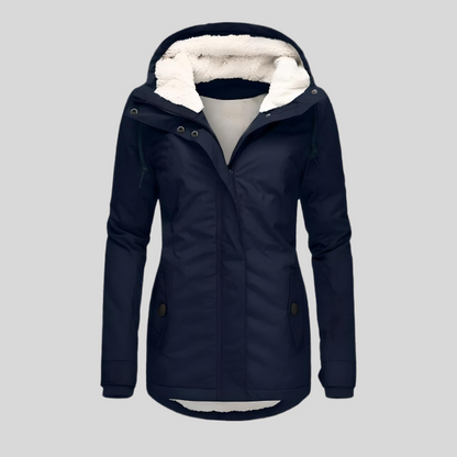 Coralie | Women's Insulated Waterproof Fleece Lined Longline Winter Coat