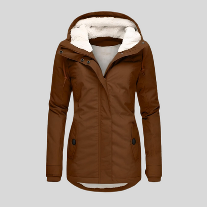 Coralie | Women's Insulated Waterproof Fleece Lined Longline Winter Coat