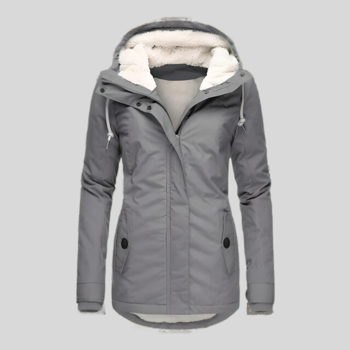 Coralie | Women's Insulated Waterproof Fleece Lined Longline Winter Coat