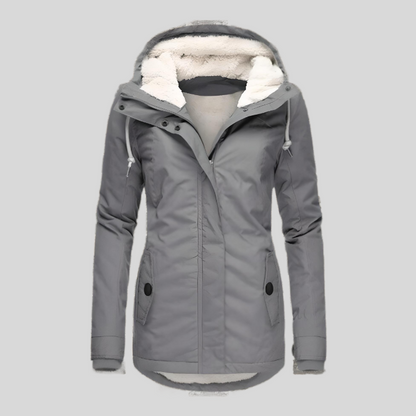 Coralie | Women's Insulated Waterproof Fleece Lined Longline Winter Coat