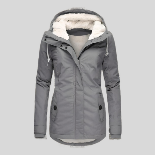 Coralie | Women's Insulated Waterproof Fleece Lined Longline Winter Coat