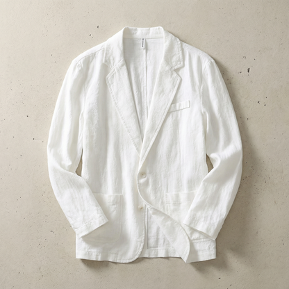 Alaster | Men's Linen Blend Tailored Smart Casual Jacket