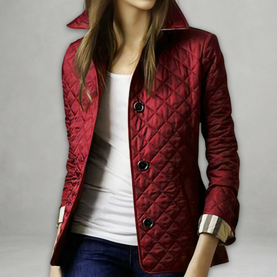 Rowena | Women's Quilted Tailored Autumn Jacket
