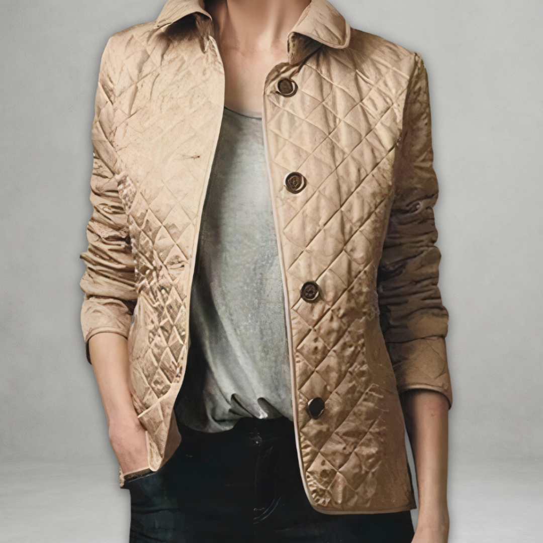 Rowena | Women's Quilted Tailored Autumn Jacket