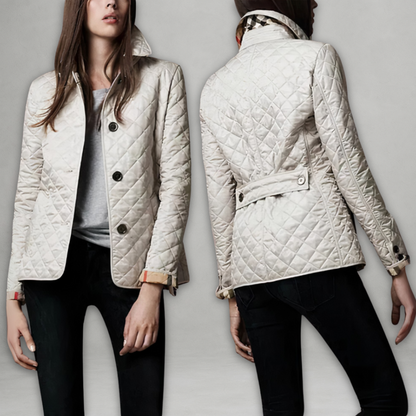 Rowena | Women's Quilted Tailored Autumn Jacket