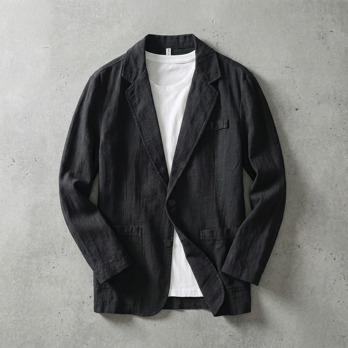 Alaster | Men's Linen Blend Tailored Smart Casual Jacket