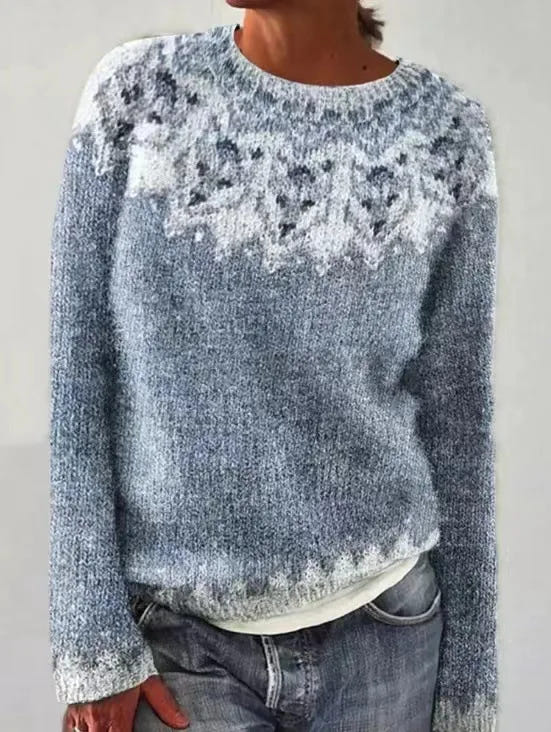 Astrid | Women's Fair Isle Colourful Patterned Knit Jumper