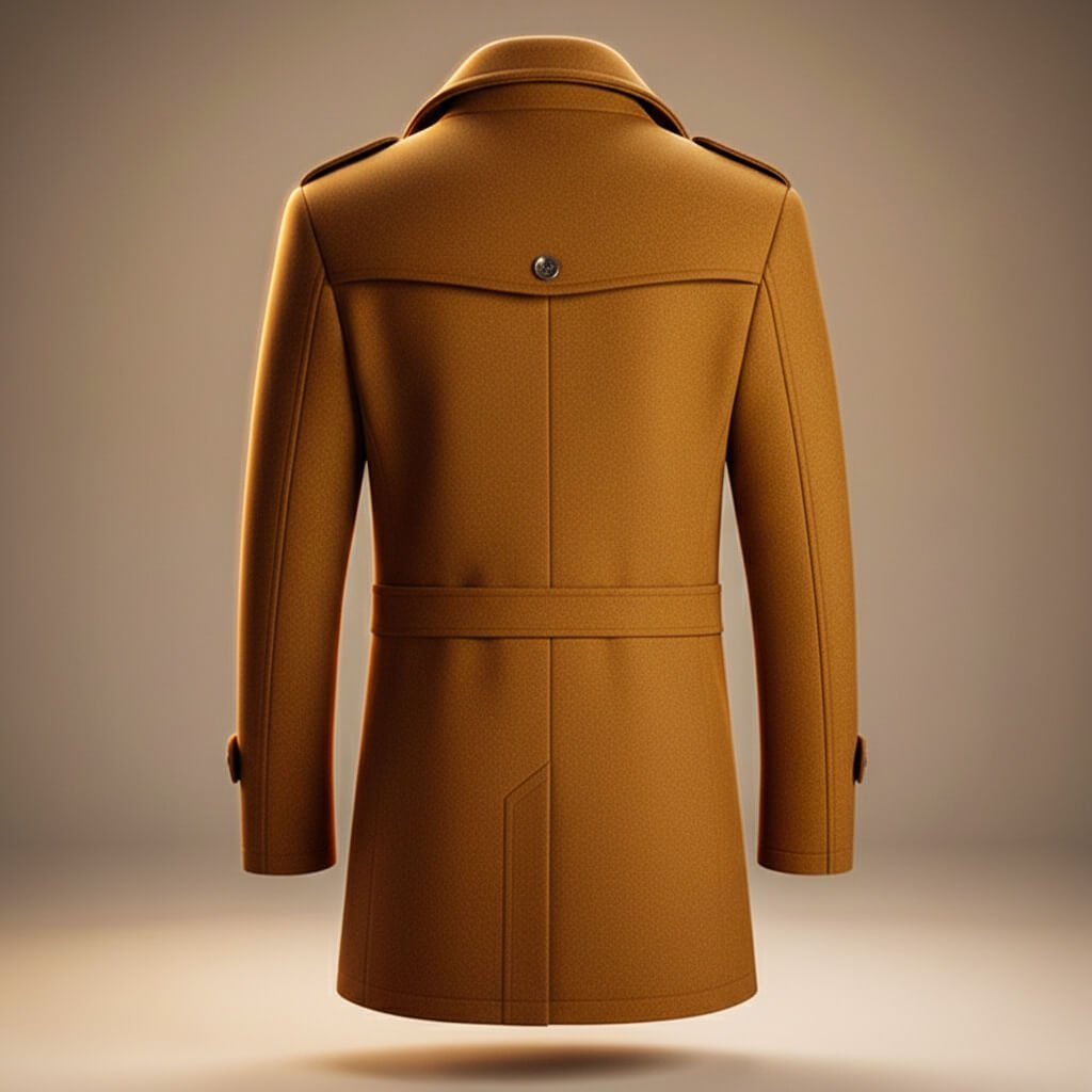 Alaric | Men's Wool Blend Overcoat Smart Coat