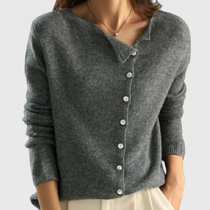 Rosalind | Women's Button-Down Knit Lightweight Long Sleeve Cardigan