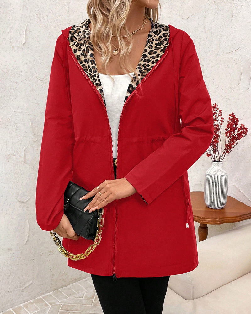 Aleah | Women's Reversible Hooded Longline Coat