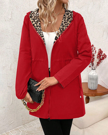 Aleah | Women's Reversible Hooded Longline Coat