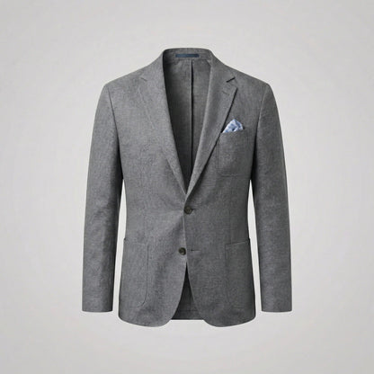 Marlowe | Men's Linen Blend Unstructured Tailored Blazer