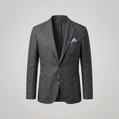Marlowe | Men's Linen Blend Unstructured Tailored Blazer