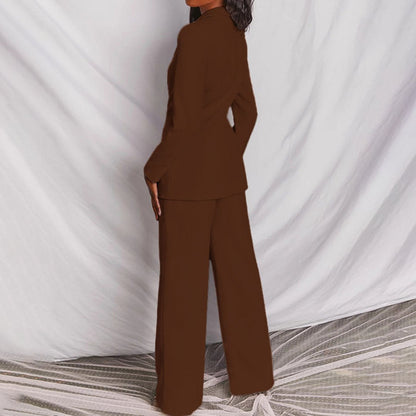 Vionelle | Women's Tailored Single-Button Blazer & Trouser Co-ord Set