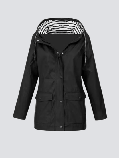 Brietta | Women's Waterproof Hooded Lightweight Windbreaker Jacket