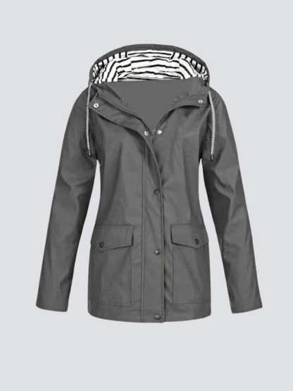 Brietta | Women's Waterproof Hooded Lightweight Windbreaker Jacket