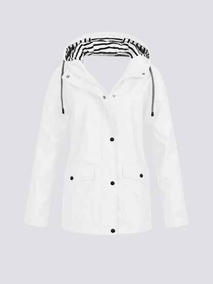 Brietta | Women's Waterproof Hooded Lightweight Windbreaker Jacket