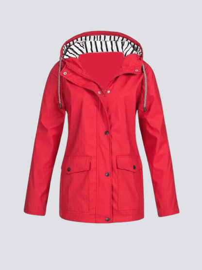 Brietta | Women's Waterproof Hooded Lightweight Windbreaker Jacket