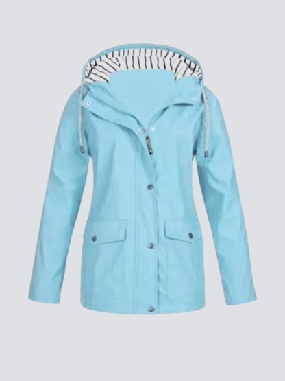 Brietta | Women's Waterproof Hooded Lightweight Windbreaker Jacket