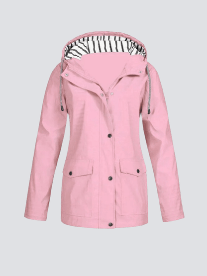 Brietta | Women's Waterproof Hooded Lightweight Windbreaker Jacket
