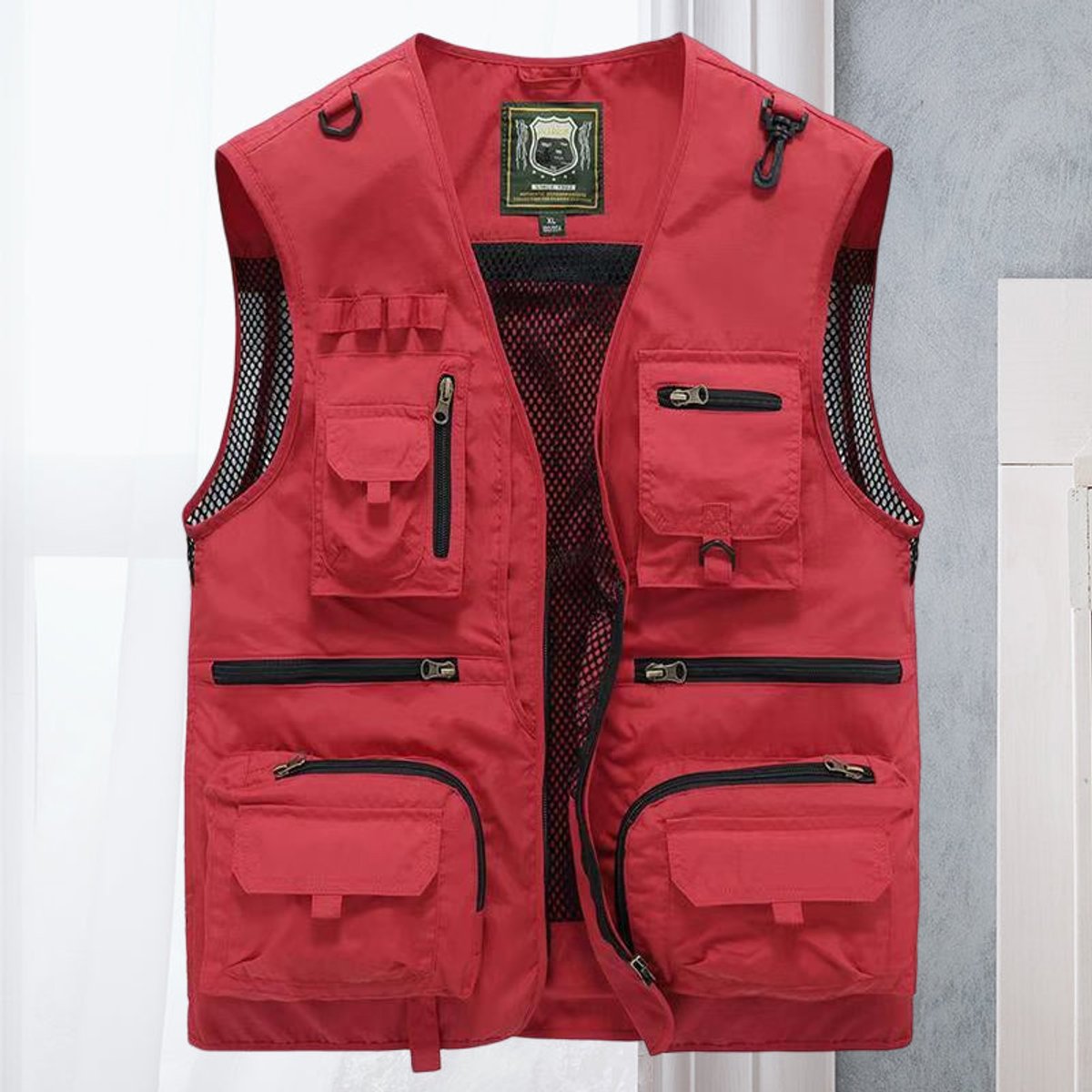 Tobias | Men's Multi-Pocket Outdoor Fishing Mesh Gilet