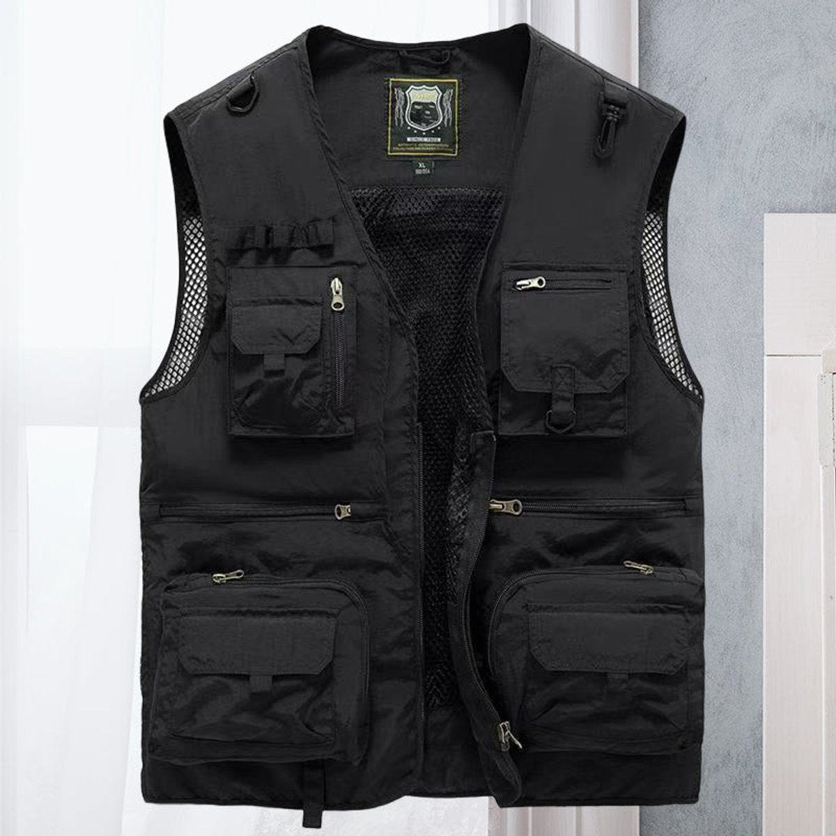 Tobias | Men's Multi-Pocket Outdoor Fishing Mesh Gilet