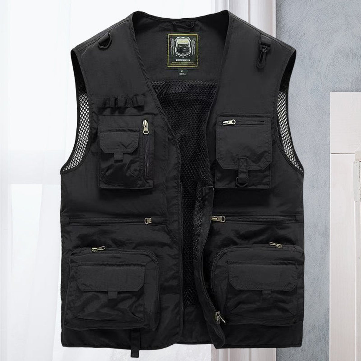 Tobias | Men's Multi-Pocket Outdoor Fishing Mesh Gilet