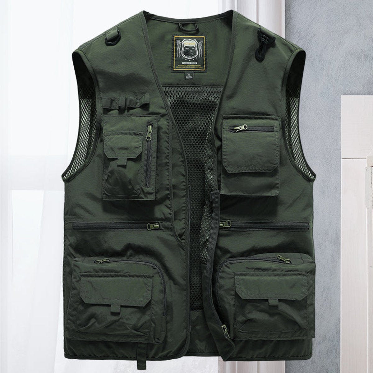 Tobias | Men's Multi-Pocket Outdoor Fishing Mesh Gilet