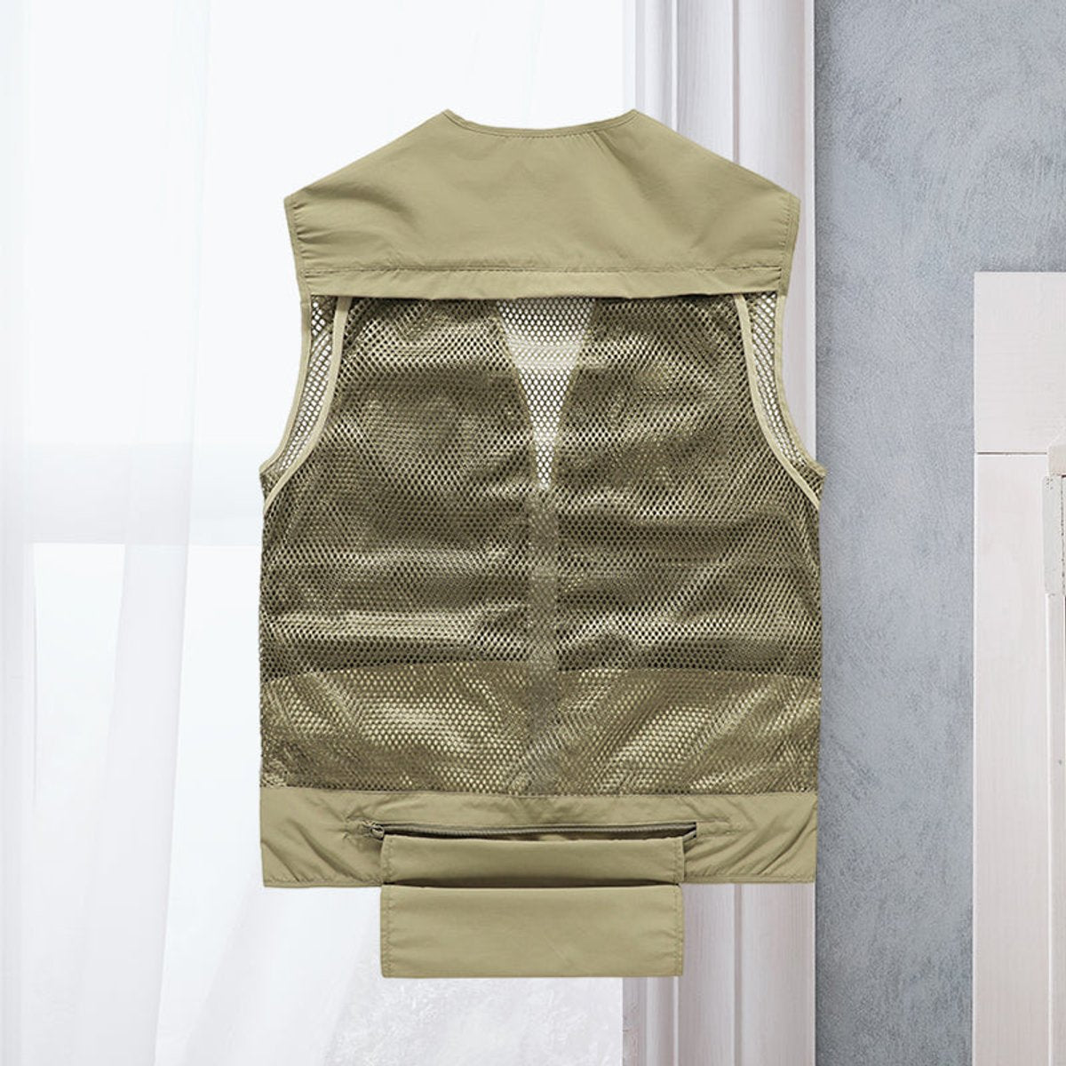 Tobias | Men's Multi-Pocket Outdoor Fishing Mesh Gilet