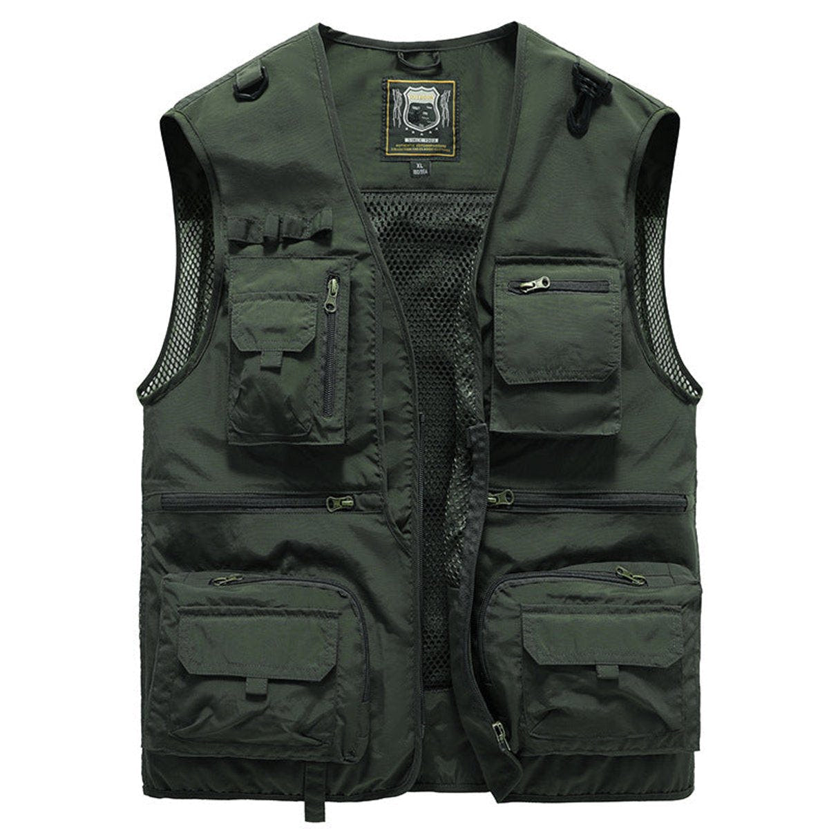 Tobias | Men's Multi-Pocket Outdoor Fishing Mesh Gilet