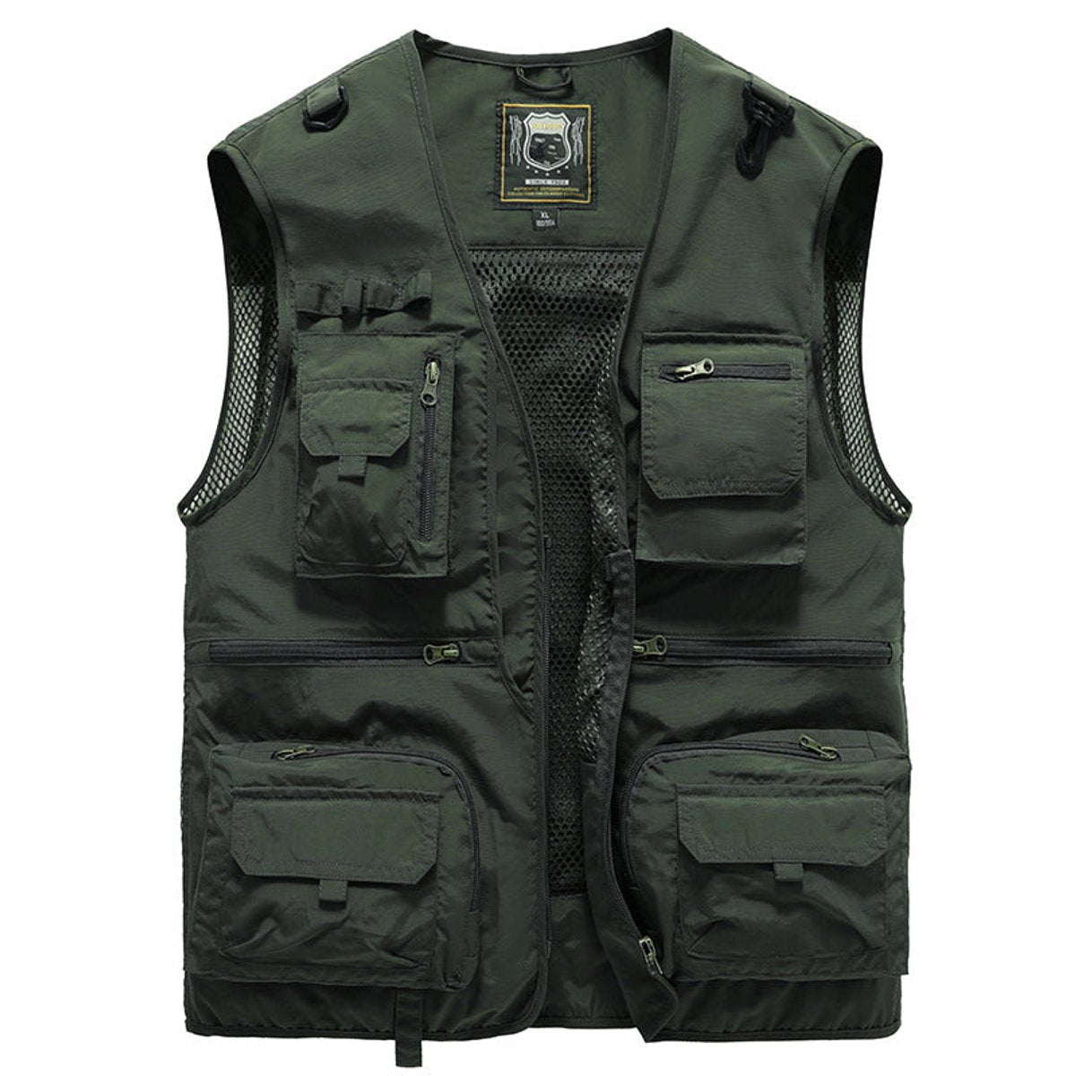 Tobias | Men's Multi-Pocket Outdoor Fishing Mesh Gilet