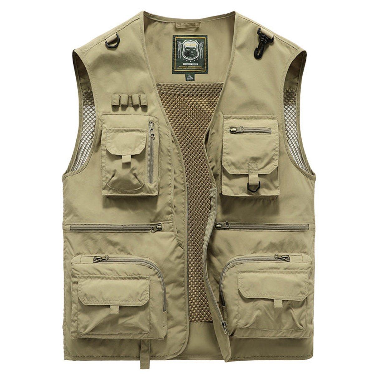 Tobias | Men's Multi-Pocket Outdoor Fishing Mesh Gilet