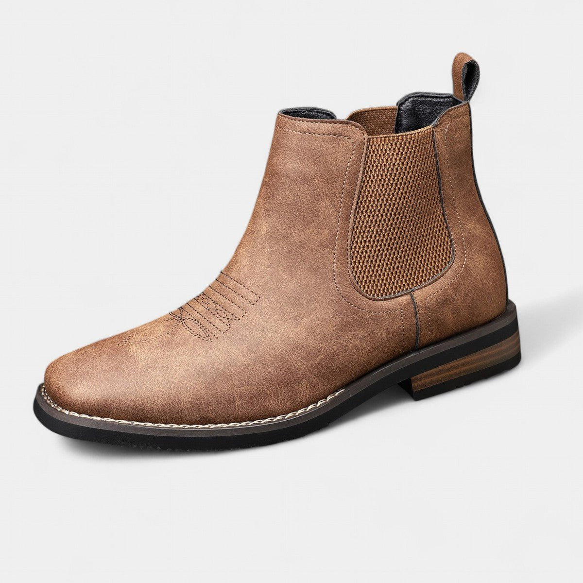 Bastian | Men's Western-Style Slip-On Chelsea Boot