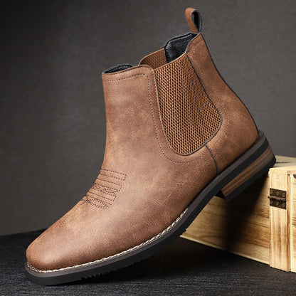 Bastian | Men's Western-Style Slip-On Chelsea Boot