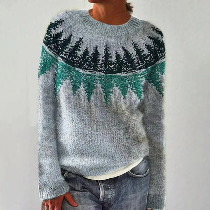 Astrid | Women's Fair Isle Colourful Patterned Knit Jumper