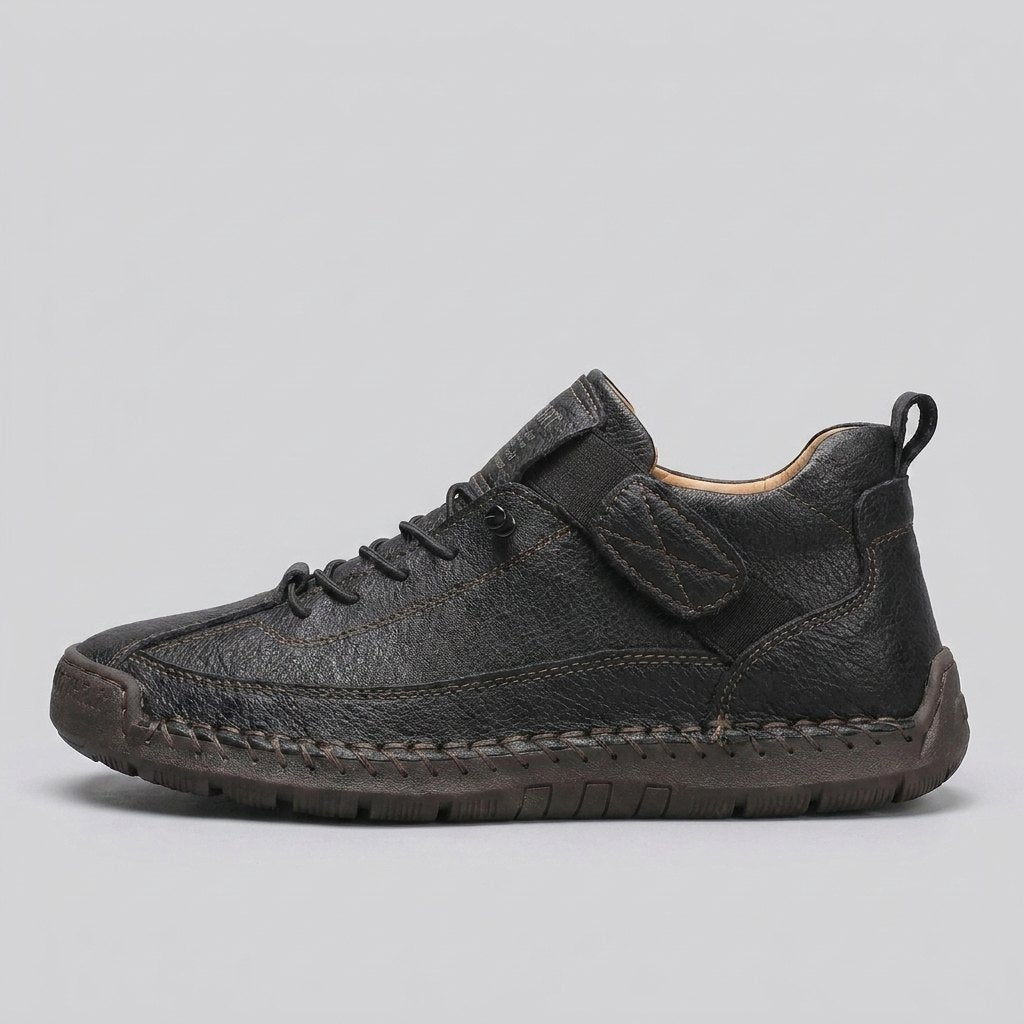 Mia | Women's Orthopedic Leather Comfortable Wide-Fit Sneaker