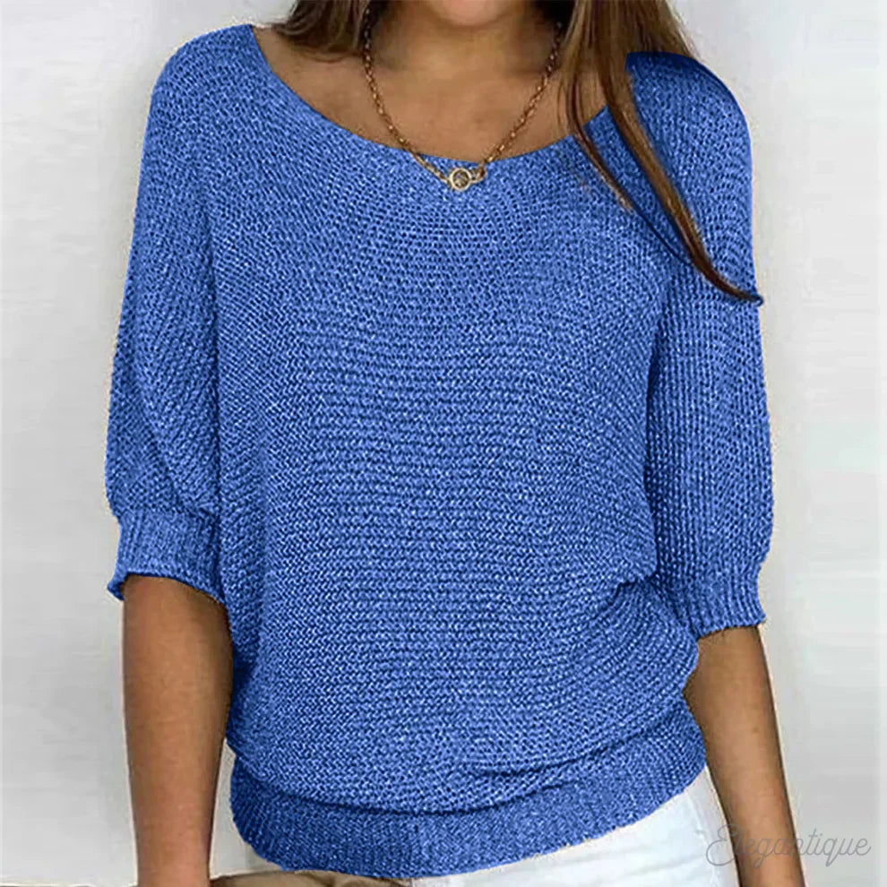 Ondelle | Women's Relaxed Knit Batwing Jumper