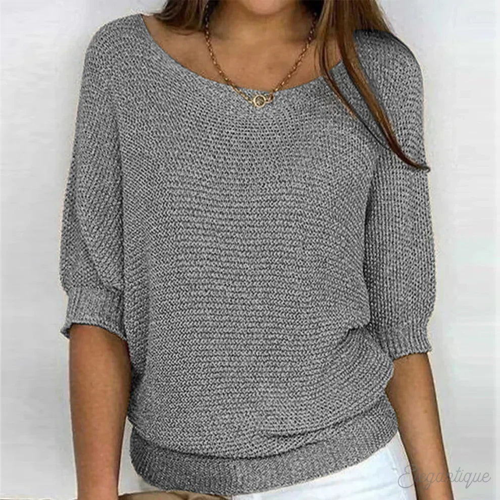 Ondelle | Women's Relaxed Knit Batwing Jumper