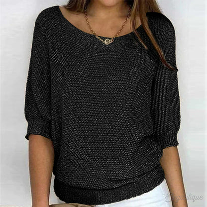 Ondelle | Women's Relaxed Knit Batwing Jumper