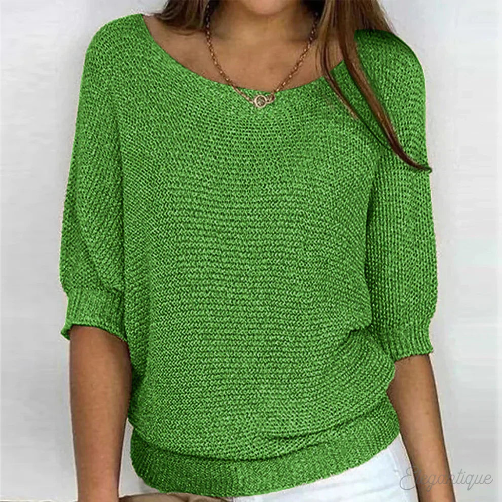 Ondelle | Women's Relaxed Knit Batwing Jumper