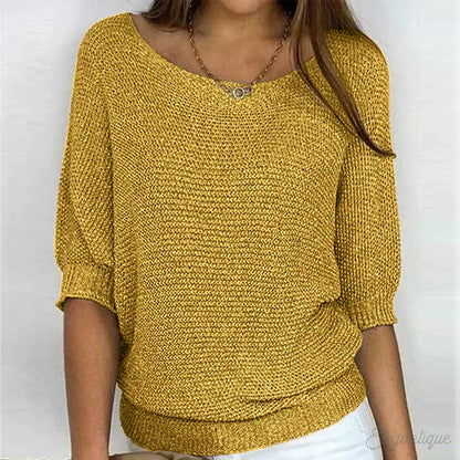 Ondelle | Women's Relaxed Knit Batwing Jumper